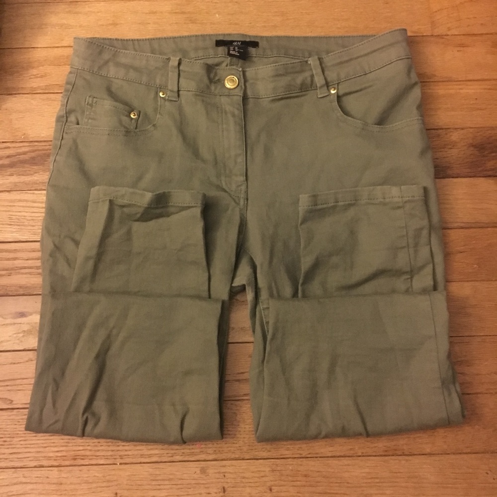 Olive Skinny Jeans